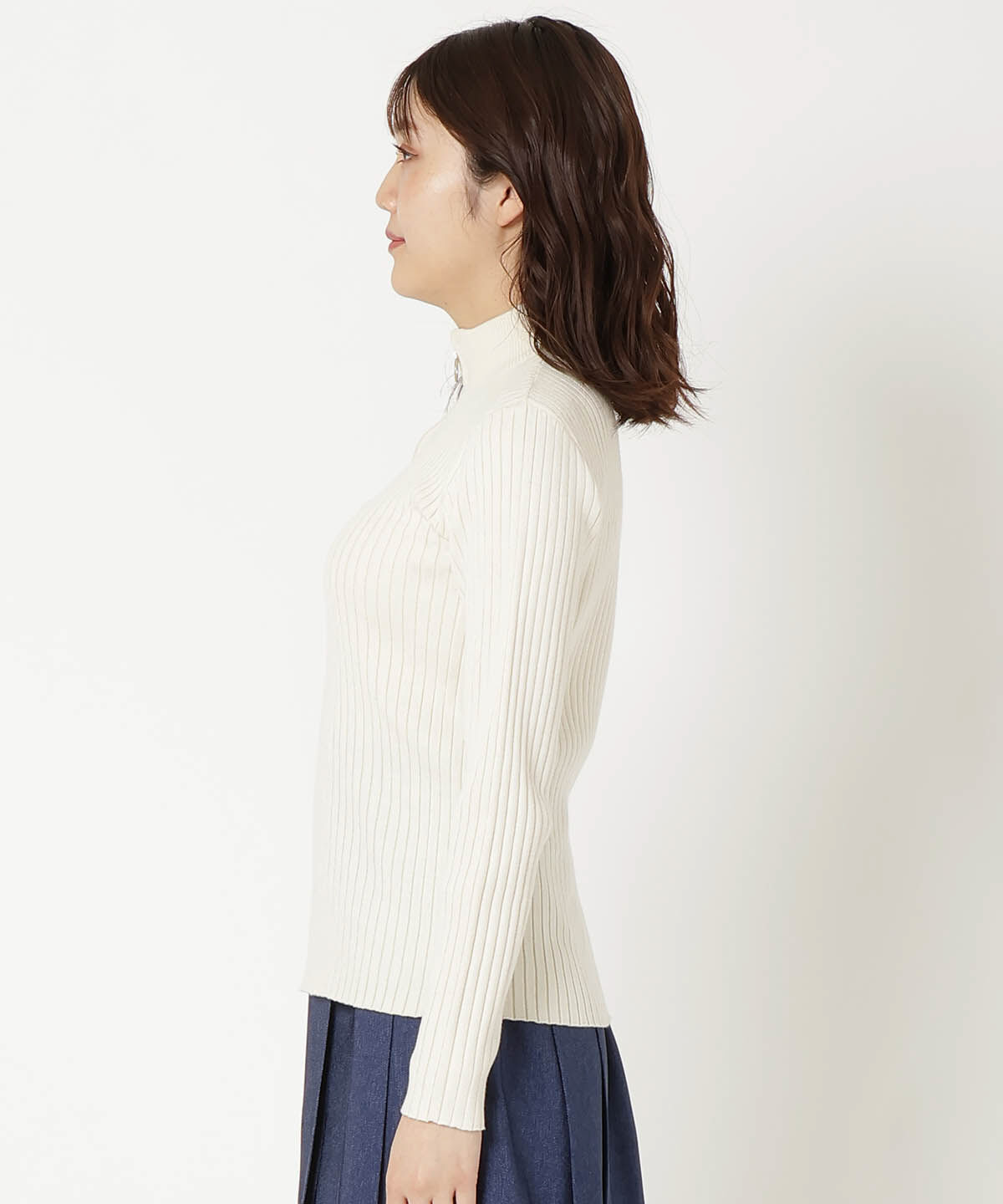 REDYAZEL「ジップアップニット」|ニット・セーター|