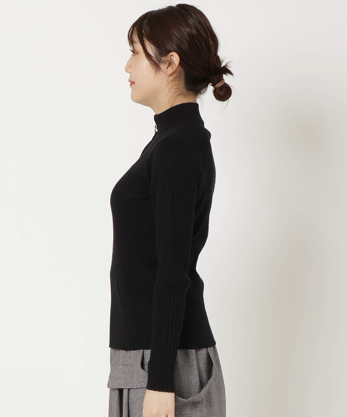 REDYAZEL「ジップアップニット」|ニット・セーター|