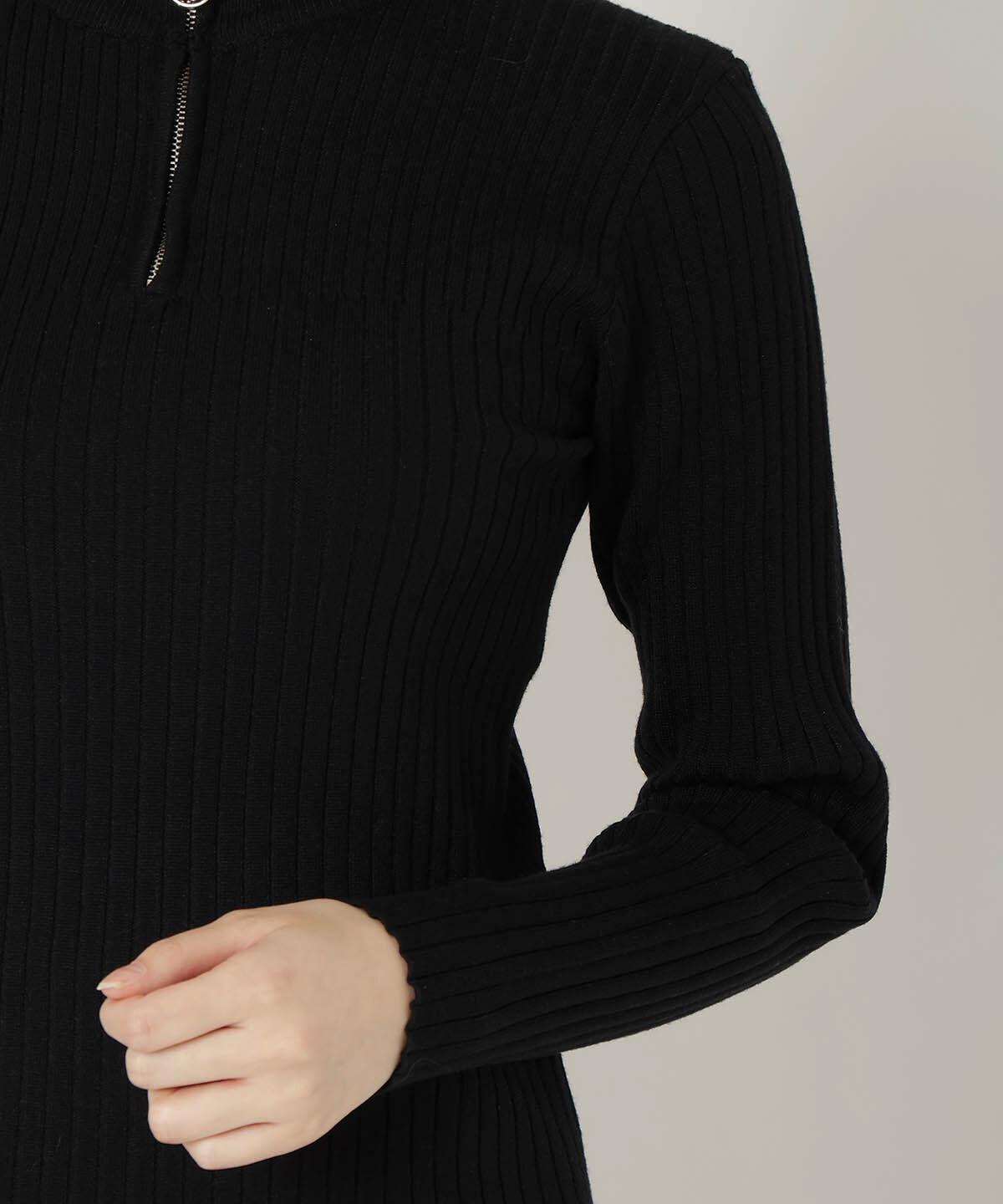 REDYAZEL「ジップアップニット」|ニット・セーター|