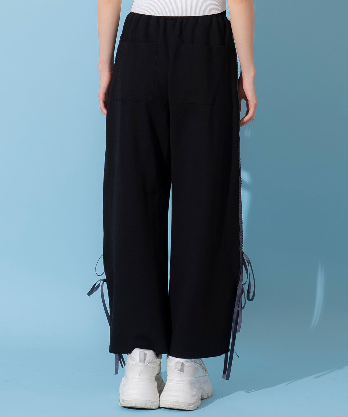 REDYAZEL「ダブルリボンラインイージーパンツ」|その他|