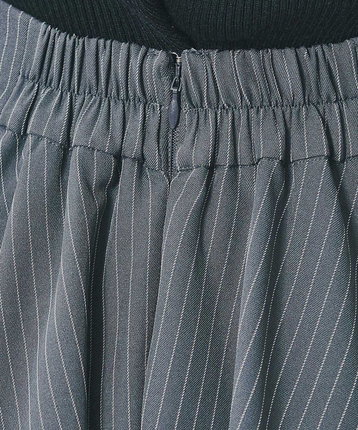 REDYAZEL「シアーMIXティアードスカート」|フレア|