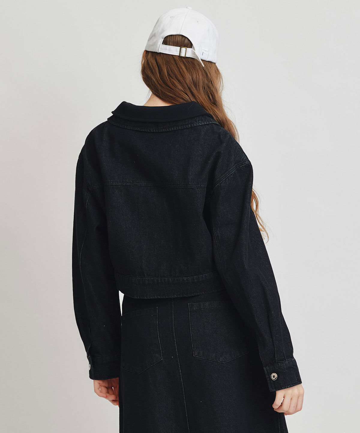 REDYAZEL「ダブルカラーデニムジャケット」|デニムジャケット|