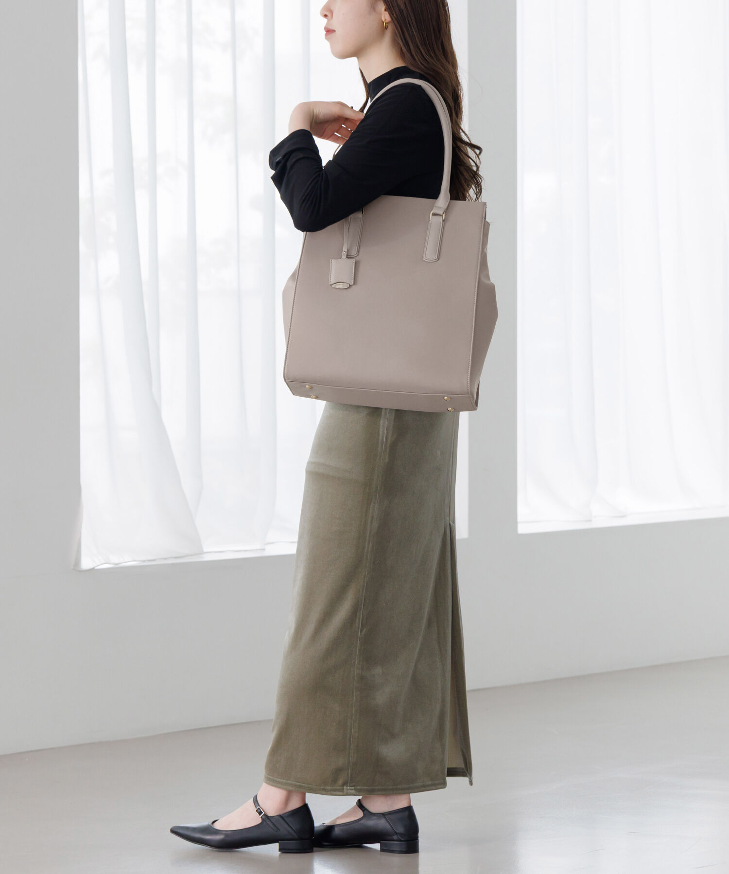 Jewelna Rose「Jewelna Rose OLバッグ・エト エアリィ 縦型トートバッグ 16272」|トートバッグ|