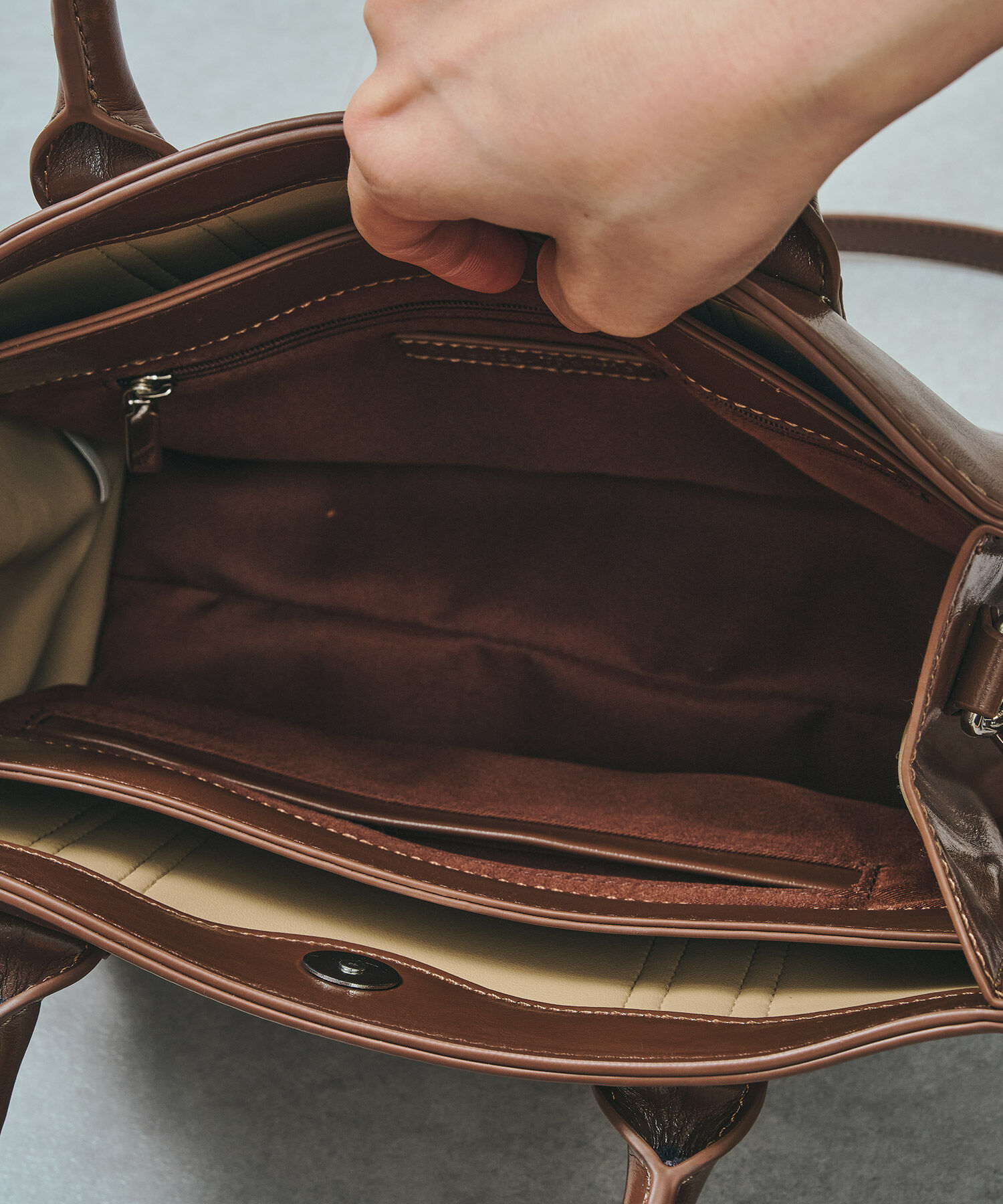 ORiental TRaffic「● 大容量 ●チャーム付き ボストン バッグ /BA-268 ヴィンテージ」|ボストンバッグ|