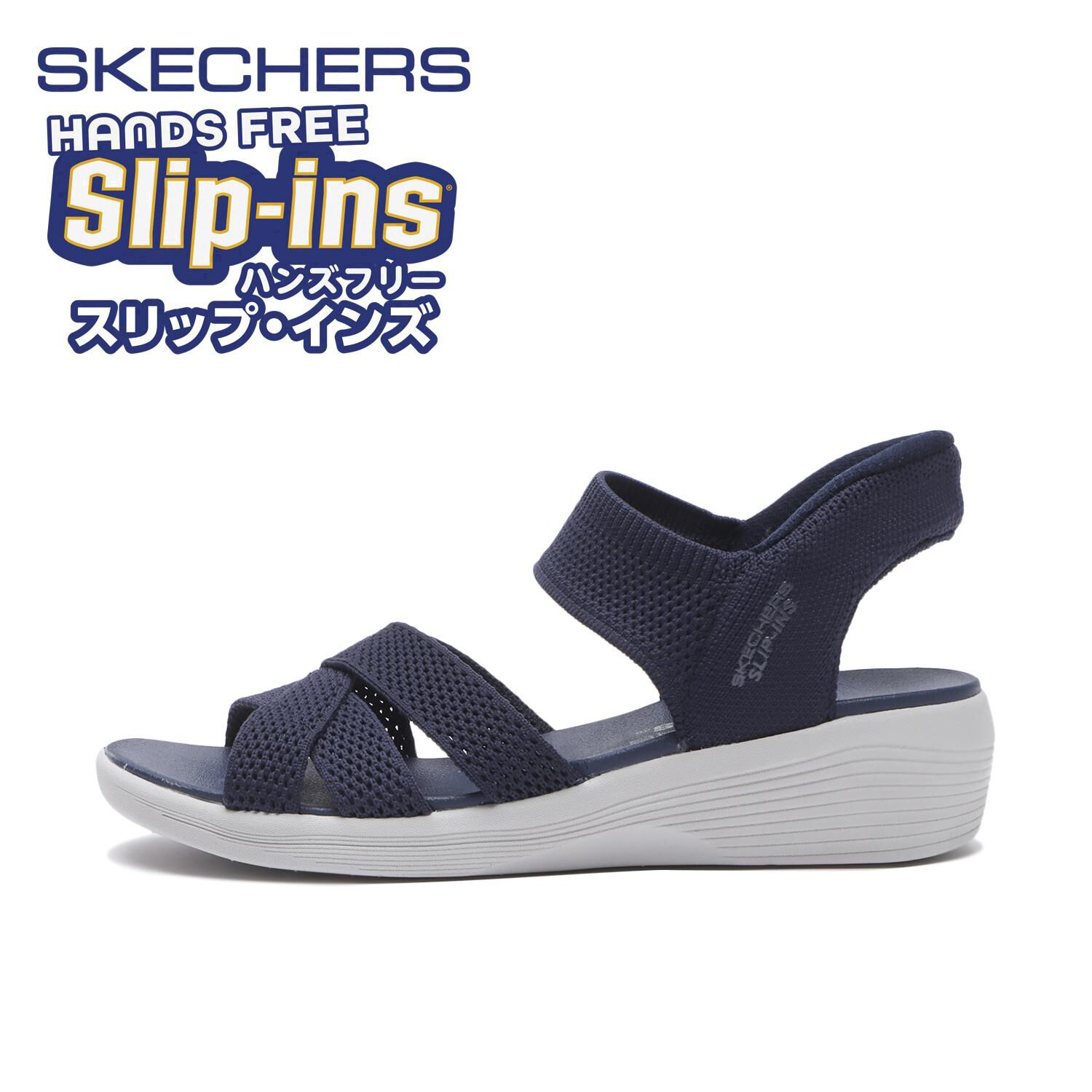SKECHERS「【SKECHERS】ARYA - COOLING OFF」|サンダル|ブルー