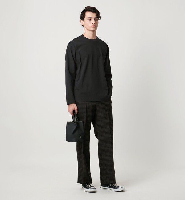 UNITED ARROWS「ポンチ ロングスリーブ Tシャツ デオドラント -抗菌防臭・接触冷感-」|Tシャツ・カットソー|