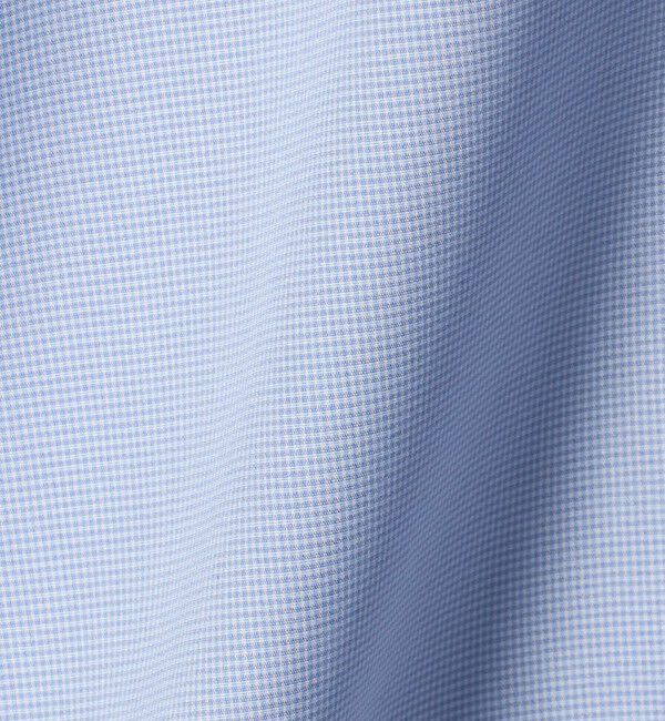 UNITED ARROWS「イージーケア AG マイクロチェック セミワイド クレリックカラーシャツ -抗菌防臭-」|シャツ・ブラウス|