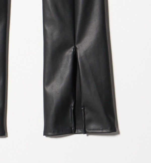 AEWEN MATOPH「＜AEWEN MATOPH＞レザーライクスリムフレアパンツ ‐ ウォッシャブル ‐」|その他|