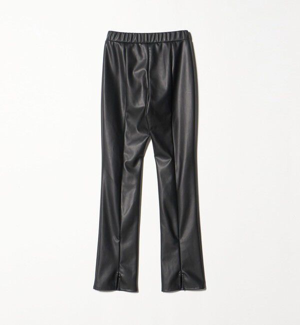 AEWEN MATOPH「＜AEWEN MATOPH＞レザーライクスリムフレアパンツ ‐ ウォッシャブル ‐」|その他|
