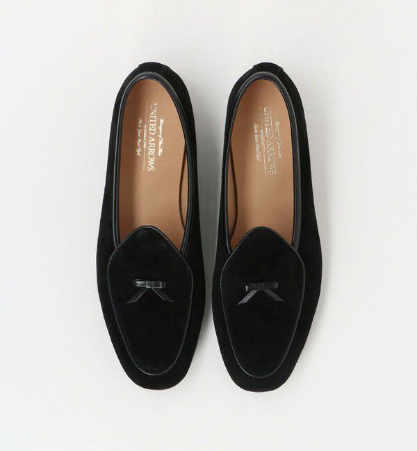 UNITED ARROWS「スエード ベルジャンシューズ」|ビジネス・ドレスシューズ|