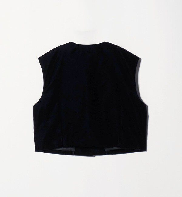 UNITED ARROWS「ベルベット ミニ ベスト」|ベスト・ジレ|