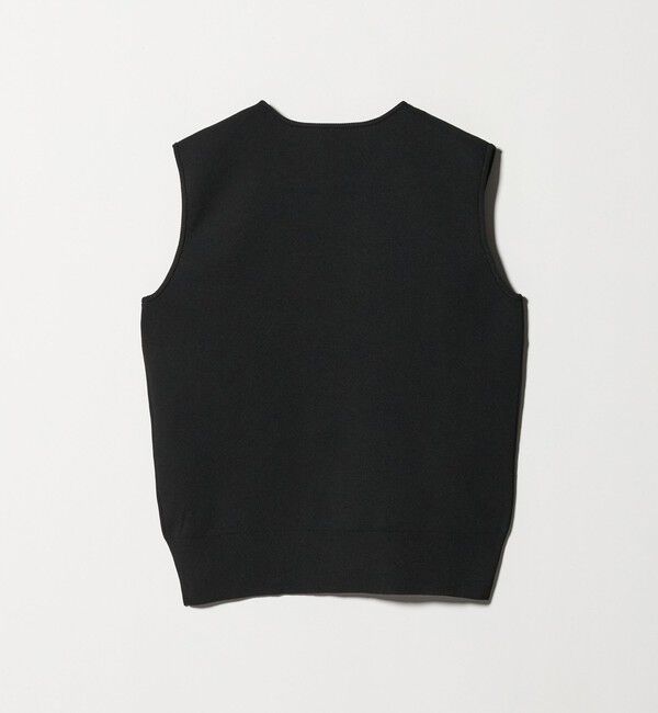 UNITED ARROWS「スパンコール 3D フラワー ベスト」|ニット・セーター|