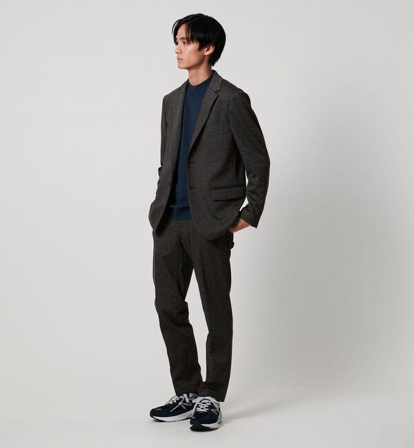 UNITED ARROWS「シャークスキン ジャージ  UA COZY ウォッシャブル ストレッチ 防しわ」|スーツ|