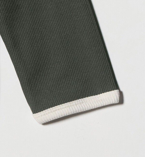 UNITED ARROWS「 リブ バイカラー パイピング カットソー」|Tシャツ・カットソー|