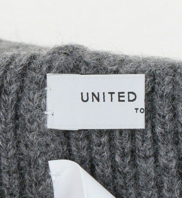 UNITED ARROWS「リボン ニットキャップ」|ニット帽|