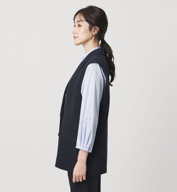 UNITED ARROWS「drapy テーラード ミドル ベスト」|テーラードジャケット|