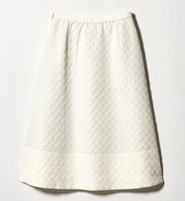 UNITED ARROWS「ダイヤ キルト フレア スカート」|スカート|