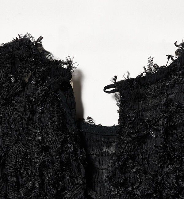 UNITED ARROWS「チュール ノースリーブ ブラウス」|シャツ・ブラウス|