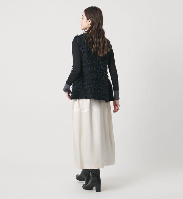 UNITED ARROWS「サテン コクーン スカート ‐ウォッシャブル‐」|スカート|