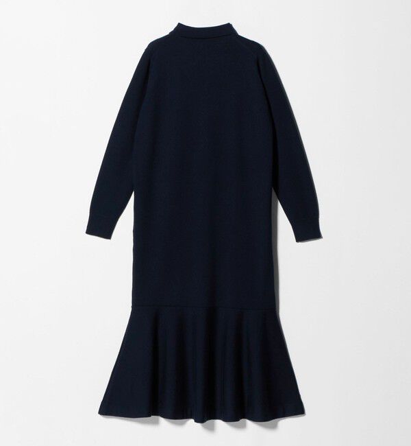 UNITED ARROWS「ニット ペプラム ロング ワンピース」|ワンピース|