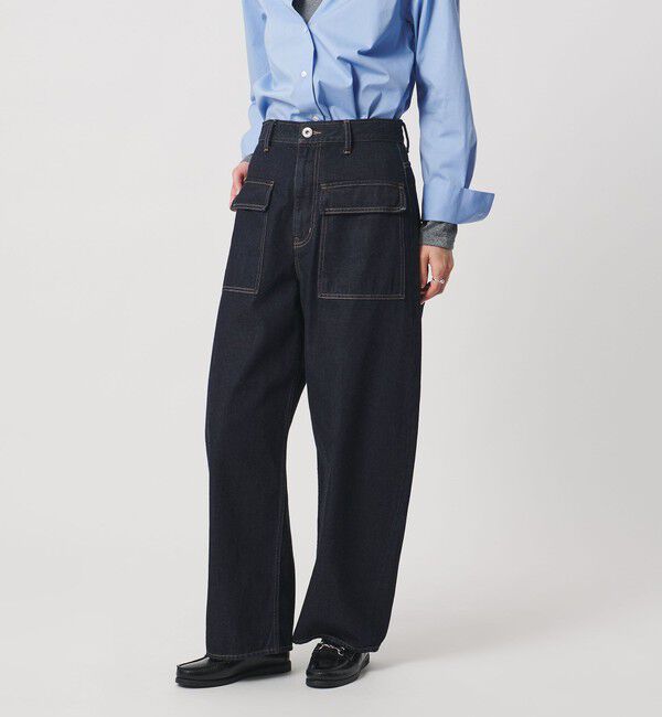 UNITED ARROWS「フラップポケット デニムパンツ」|デニム|
