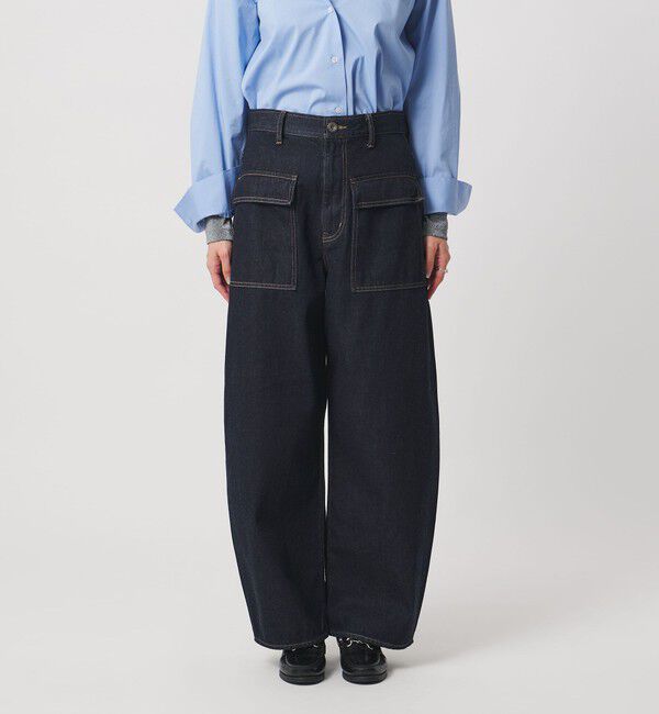 UNITED ARROWS「フラップポケット デニムパンツ」|デニム|