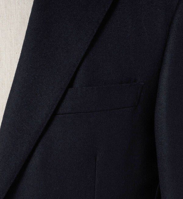 UNITED ARROWS「ストレッチフランネル シングル2ボタン テーラードジャケット COMFORT EASY-MODEL ヨコストレッチ」|スーツ|