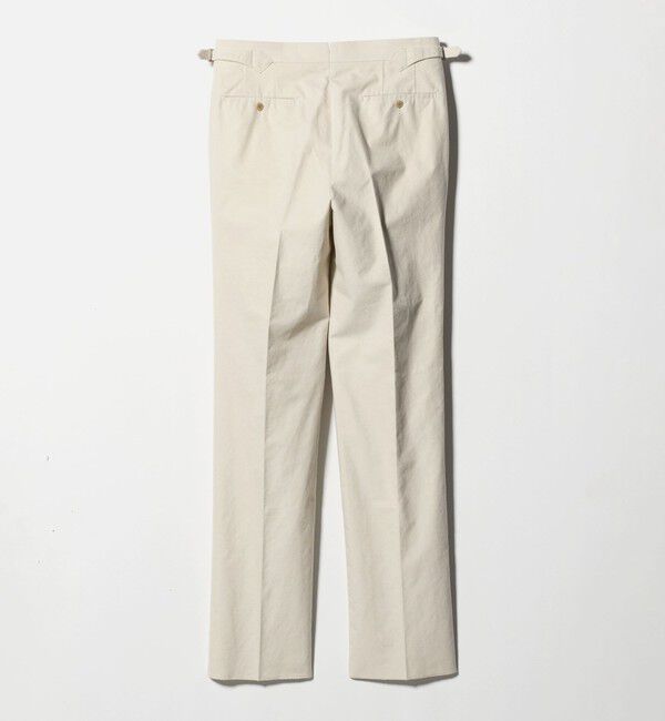 UNITED ARROWS「モールスキン 1プリーツ スラックス」|スラックス|