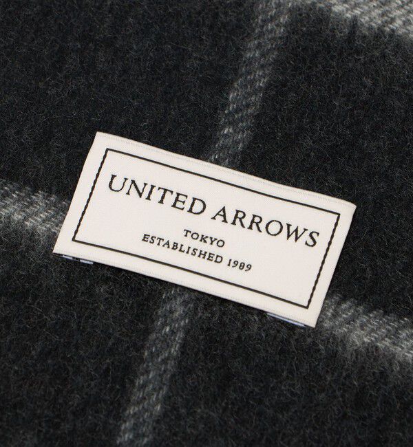 UNITED ARROWS「カシミヤ リバーシブル チェックマフラー」|マフラー|