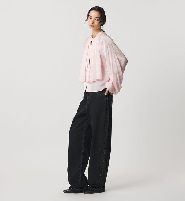 AEWEN MATOPH「＜AEWEN MATOPH＞スカーフ ラグランブラウス ‐ウォッシャブル‐」|シャツ・ブラウス|