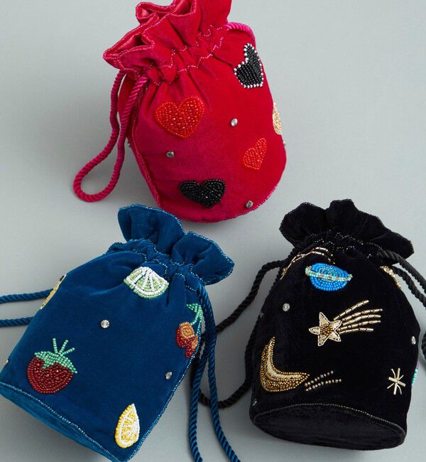 Style for Living「エンブロイダリー モチーフ ポーチ」|ポーチ|