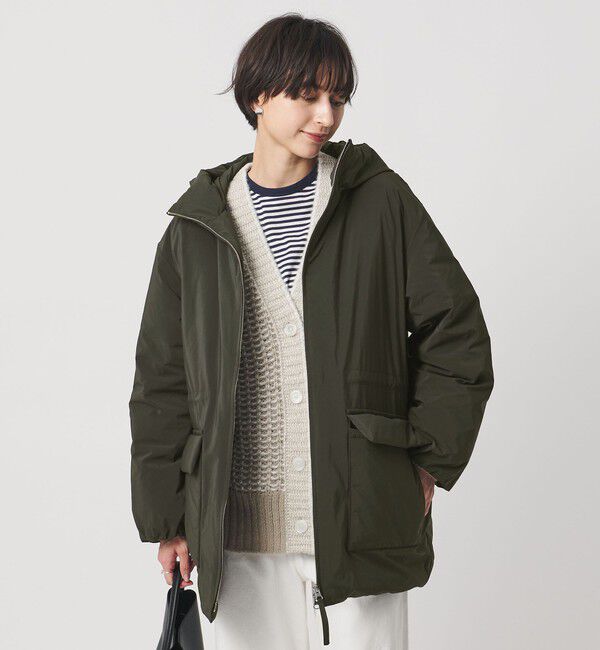 UNITED ARROWS「フーディド ダウンコート」|ダウン|