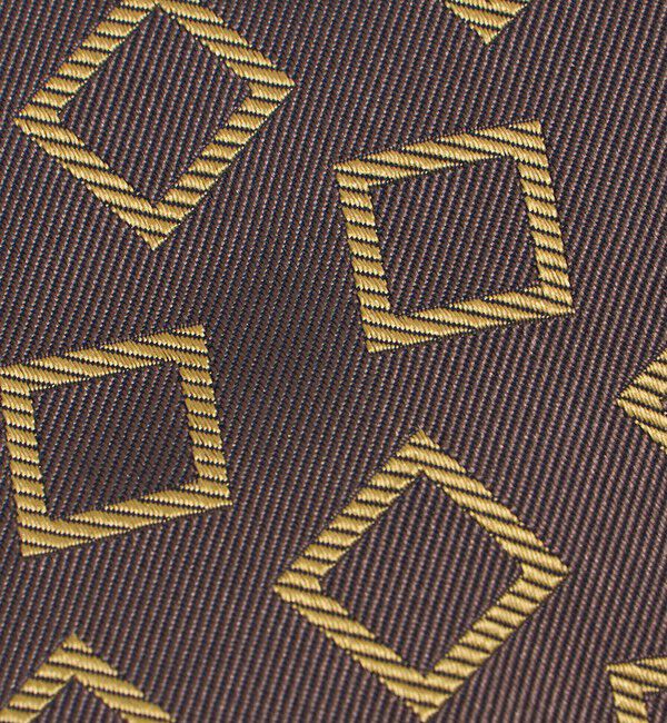 UNITED ARROWS「カラー スクエア ジャガード ネクタイ」|ネクタイ・蝶ネクタイ|