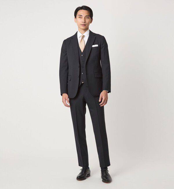 UNITED ARROWS green label relaxing「A+ TWPU サージ 2B スリム セットアップジャケット -ウォッシャブル・ストレッチ-」|スーツ|