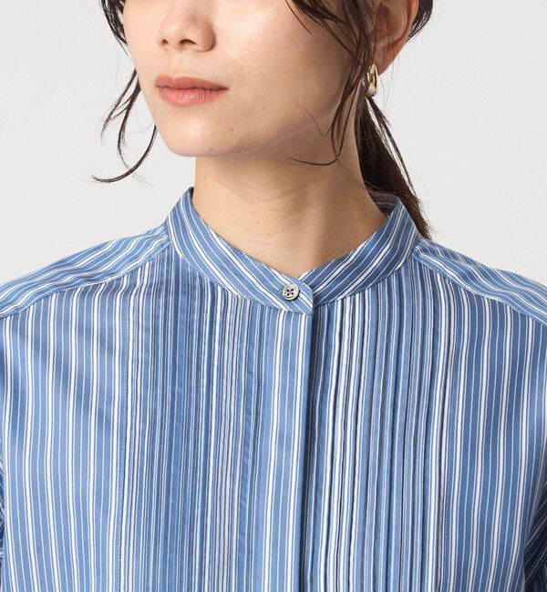 UNITED ARROWS green label relaxing「ピンタック シャツ」|シャツ・ブラウス|