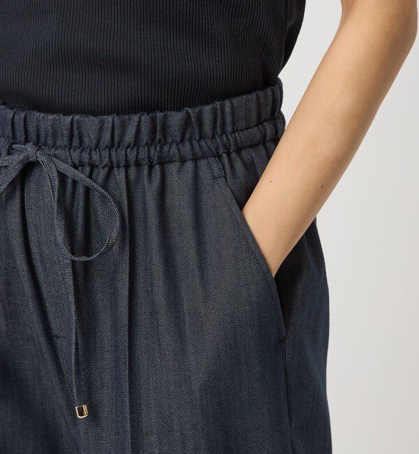 UNITED ARROWS green label relaxing「【結論シリーズ】ニーハイフレアパンツ デニム［size SHORT/TALLあり］」|デニム|