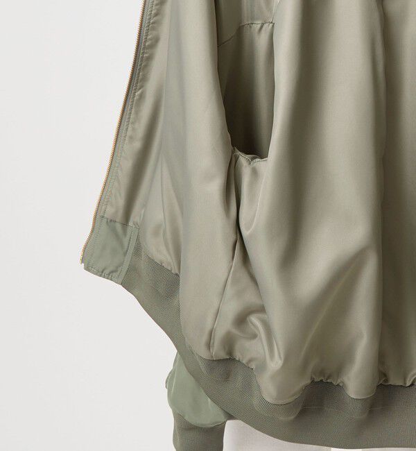 UNITED ARROWS green label relaxing「ツイル コクーン MA-1 ウォッシャブル 撥水 吸湿発熱」|ブルゾン・スタジャン|