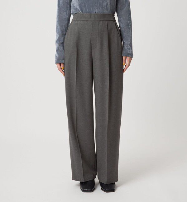 UNITED ARROWS green label relaxing「【WEB限定】＜at ease＞オルマイ ワイド パンツ マシンウォッシャブル ストレッチ 帯電防止」|その他|