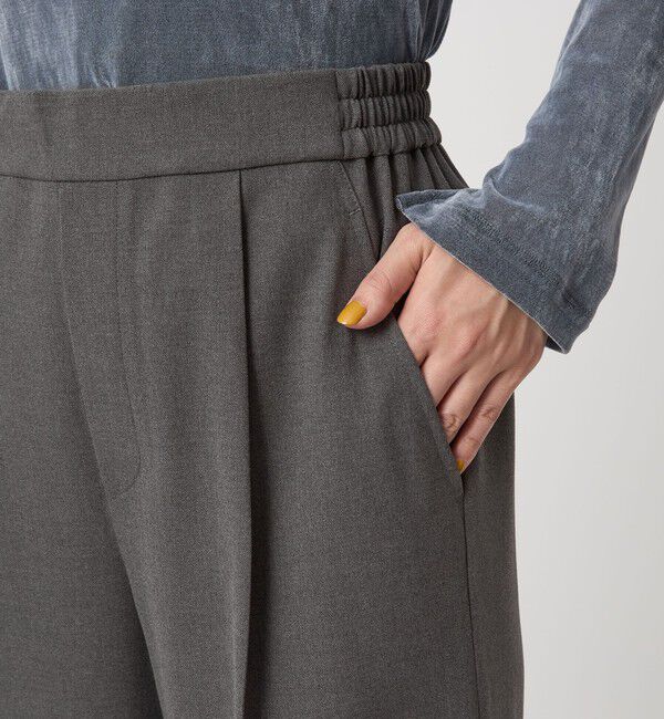 UNITED ARROWS green label relaxing「【WEB限定】＜at ease＞オルマイ ワイド パンツ マシンウォッシャブル ストレッチ 帯電防止」|その他|