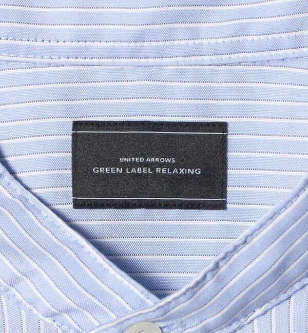 UNITED ARROWS green label relaxing「W/R オックス バンドカラー シャツ」|シャツ・ブラウス|