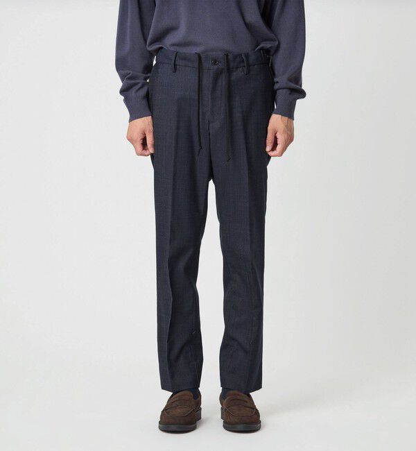 UNITED ARROWS green label relaxing「A+ デニムライク スタンダード イージー スラックス -ウォッシャブル・ストレッチ-」|スラックス|