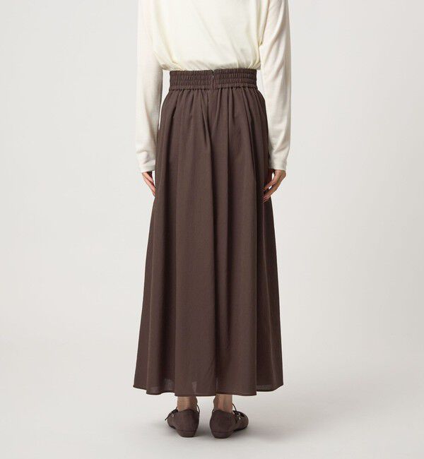 UNITED ARROWS green label relaxing「エアリー ギャザー スカート 2」|フレア|