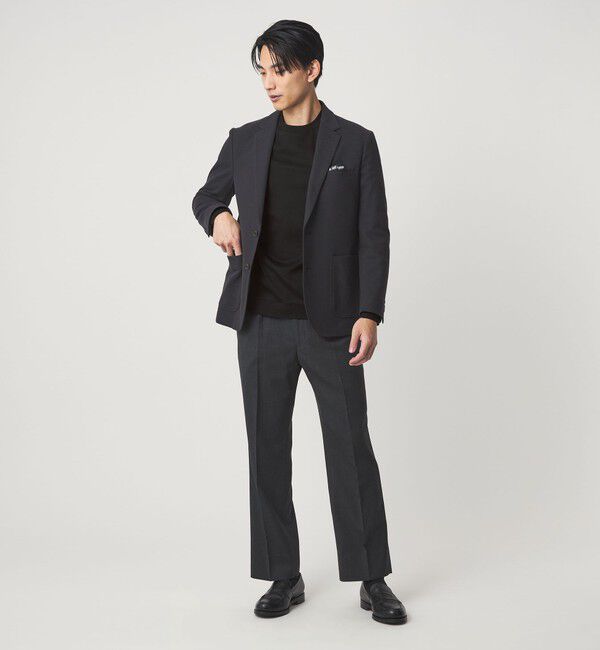 UNITED ARROWS green label relaxing「L/A ポンチ ビズ クルーネック カットソー -抗菌-」|Tシャツ・カットソー|