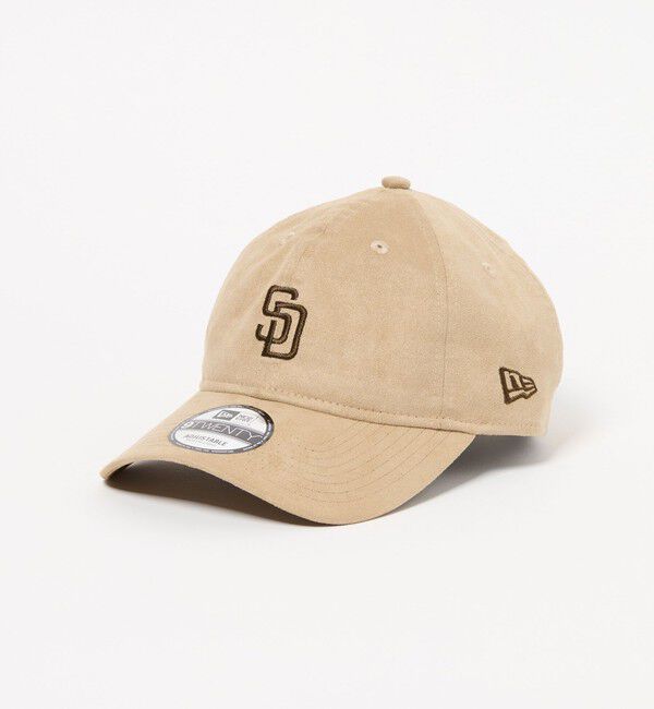 UNITED ARROWS green label relaxing「【別注】＜NEW ERA＞9TWENTY スエードライク キャップ」|キャップ・キャスケット|BEIGE