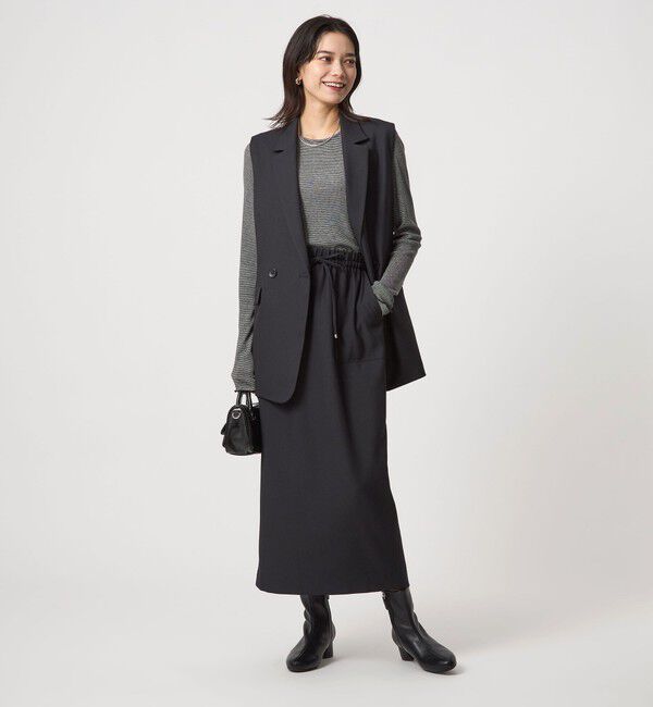 UNITED ARROWS green label relaxing「テレコ クルーネック プルオーバー」|Tシャツ・カットソー|