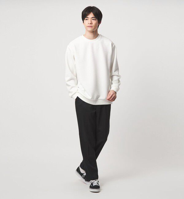 UNITED ARROWS green label relaxing「ツイル パフ クルーネック カットソー」|Tシャツ・カットソー|