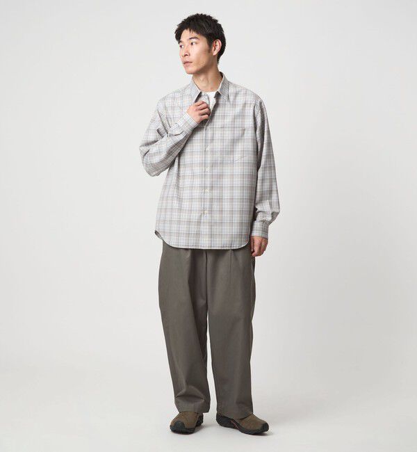 UNITED ARROWS green label relaxing「【WEB限定】＜3/2 WORKS＞GLR ワイドチノ チノパンツ」|チノ|