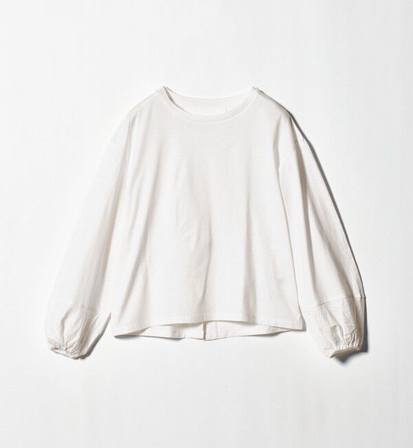 UNITED ARROWS green label relaxing「パフギャザー ロングスリーブ プルオーバー カットソー」|Tシャツ・カットソー|