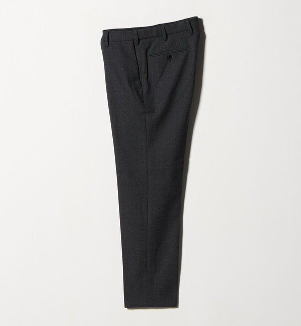 UNITED ARROWS green label relaxing「A+ TWPU バーズアイ スリム アジャスター スラックス -ウォッシャブル・ストレッチ-」|スラックス|