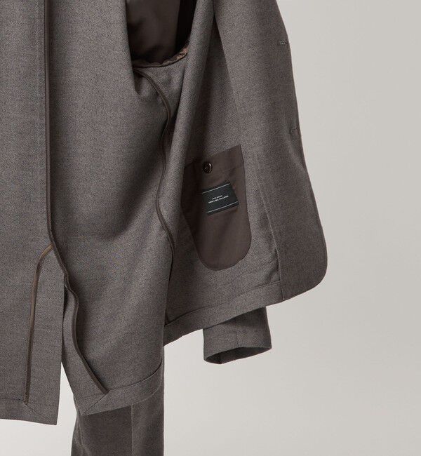 UNITED ARROWS green label relaxing「ウォッシャブル フラノ ツイル リラックス ジャケット -ストレッチ-」|テーラードジャケット|